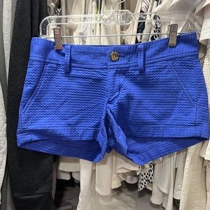 Lilly Pulitzer “Callahan” blue shorts